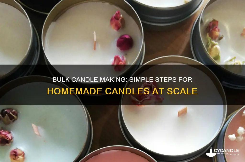 how to make home made candles in bulk