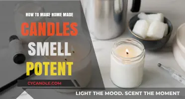 Crafting Potent Homemade Candles: Aromatic Secrets for Long-Lasting Scents