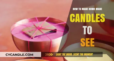 Crafting Homemade Candles for Cozy, Warm, and Visible Ambiance