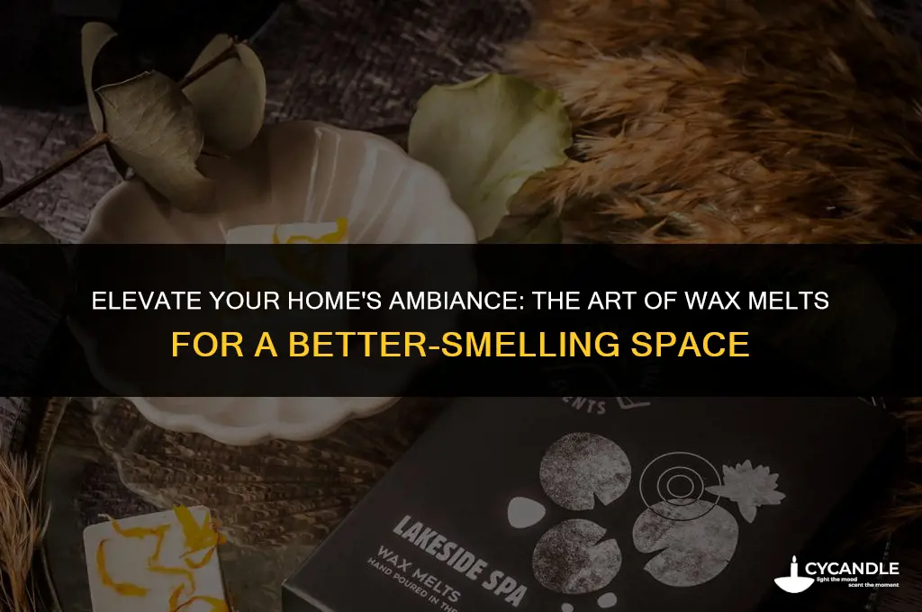 how to make home smell better wax melts