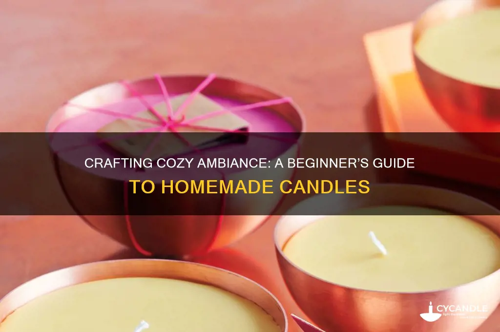 how to make homeade candle