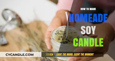 Crafting Homemade Soy Candles: A Step-by-Step DIY Guide