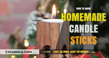 Crafting Homemade Candle Sticks: Easy DIY Guide for Beginners