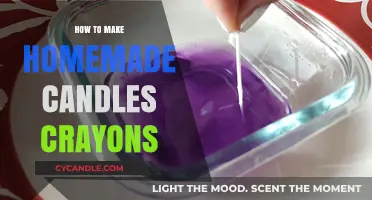Crafting Homemade Candles with Crayons: A Creative DIY Guide