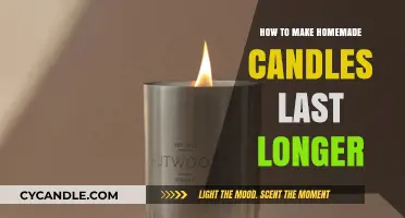 Extend Your Homemade Candle's Burn Time: Simple Tips for Longer-Lasting Scents