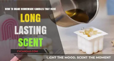 Crafting Long-Lasting Scented Homemade Candles: Tips and Tricks