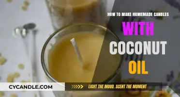 Crafting Homemade Coconut Oil Candles: A Simple DIY Guide