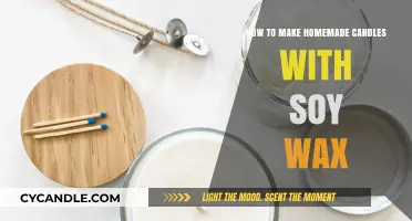 Crafting Soy Wax Candles: A Simple Homemade DIY Guide
