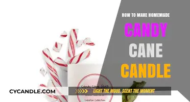 Crafting Festive Homemade Candy Cane Scented Candles: A DIY Guide