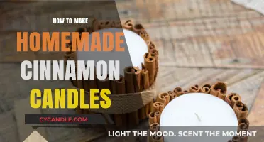 Craft Cozy Homemade Cinnamon Candles for Warm, Inviting Ambiance