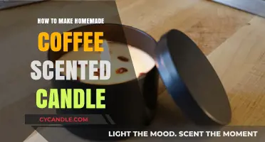 Crafting a Cozy Coffee Scented Candle at Home: Easy DIY Guide