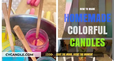 Crafting Vibrant Homemade Candles: Easy DIY Colorful Wax Creations