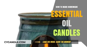 Crafting Aromatic Bliss: A Guide to Homemade Essential Oil Candles