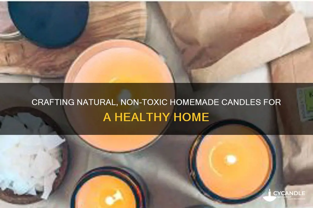 how to make homemade healthy candles