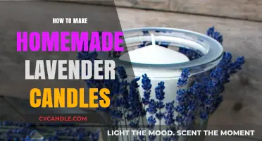 Crafting Soothing Lavender Candles: A Simple Homemade DIY Guide