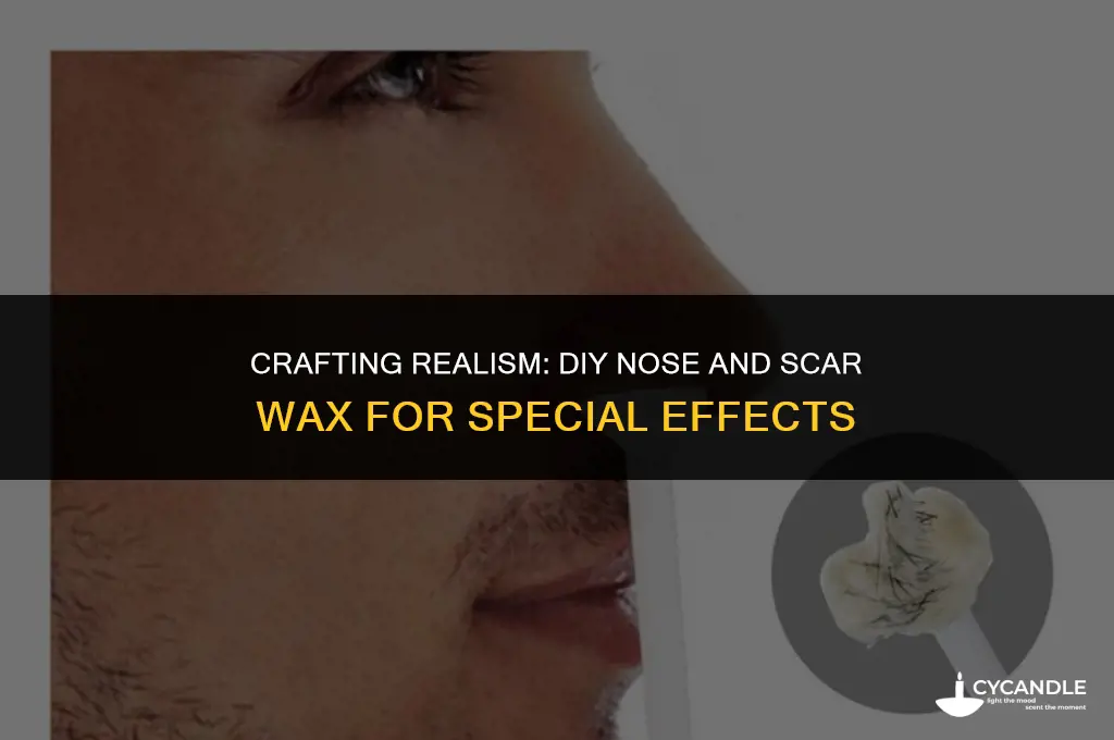how to make homemade nose and scar wax