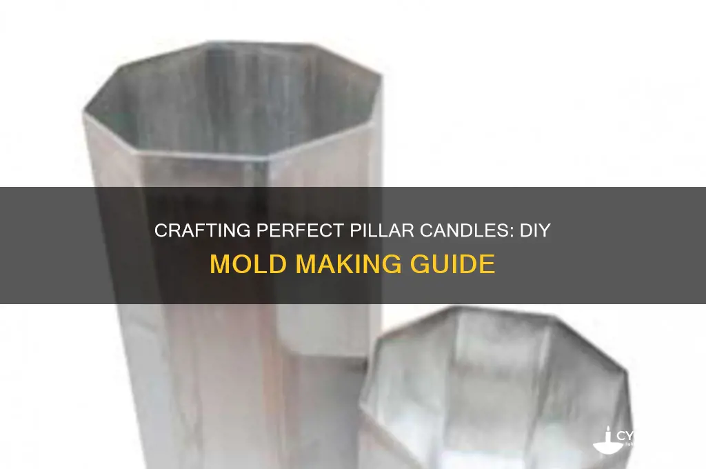 how to make homemade pillar candle molds
