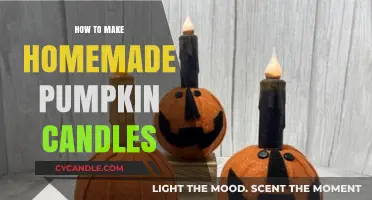 Craft Cozy Homemade Pumpkin Candles for Autumn Ambiance