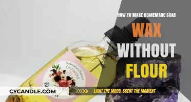 Crafting Homemade Scar Wax: A Flour-Free Recipe for Special Effects
