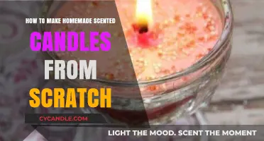 Crafting Aromatic Homemade Scented Candles: A Step-by-Step Guide