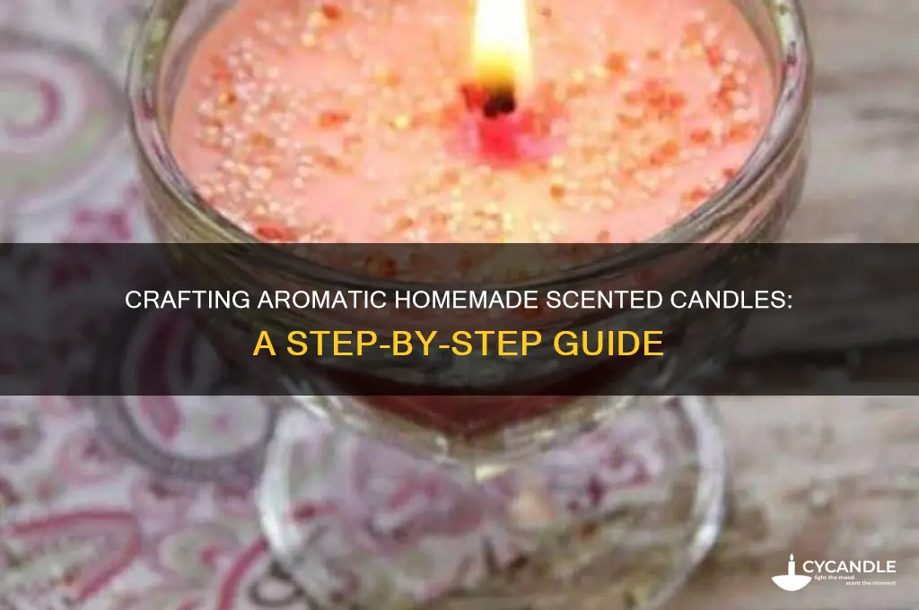 how to make homemade scented candles from scratch