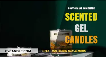 Crafting Aromatic Bliss: A Guide to Homemade Scented Gel Candles