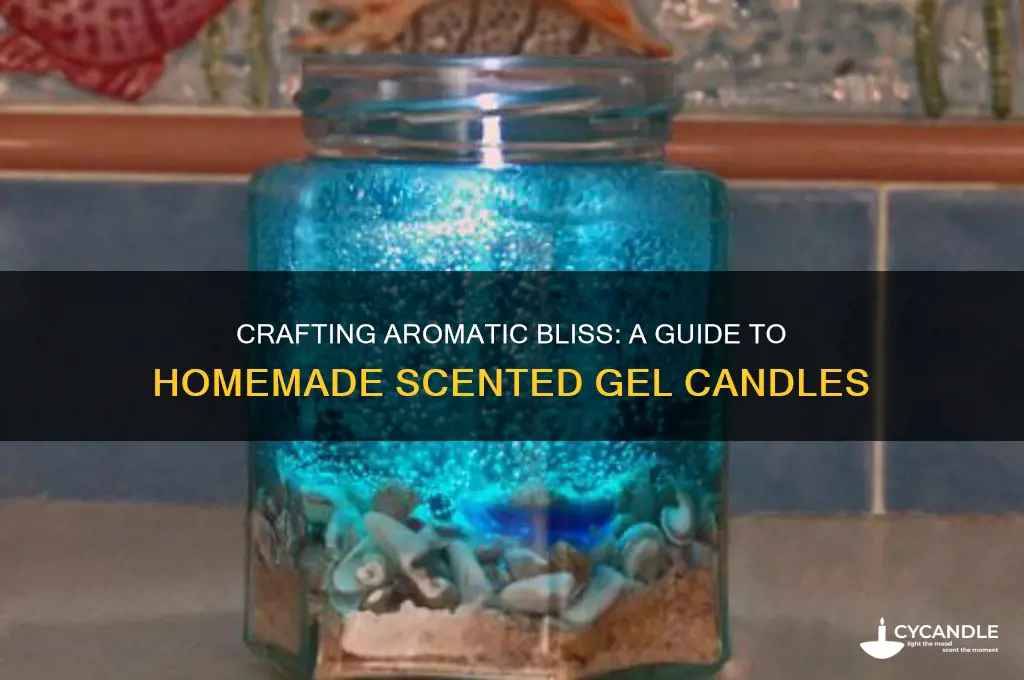how to make homemade scented gel candles