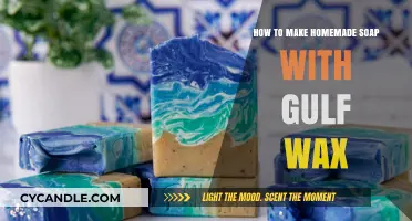 Crafting Natural Homemade Soap with Gulf Wax: A Simple Guide