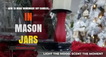 Crafting Cozy Soy Candles in Mason Jars: A DIY Guide