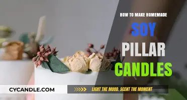 Crafting Homemade Soy Pillar Candles: A Step-by-Step DIY Guide