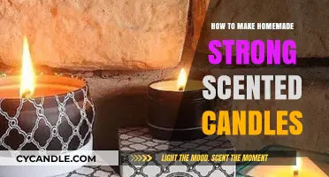 Crafting Intensely Fragrant Homemade Scented Candles: A Step-by-Step Guide