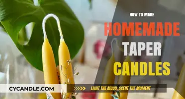 Crafting Elegant Homemade Taper Candles: A Step-by-Step Guide