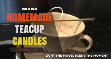 Crafting Cozy Teacup Candles: A Simple DIY Guide