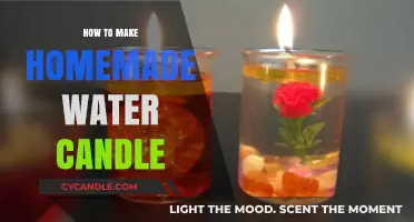 Crafting Serene Ambiance: A Guide to Homemade Water Candles