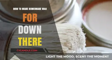 Natural Comfort: Crafting Your Own Homemade Wax for Personal Care