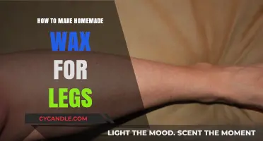 Easy DIY Leg Wax Recipe: Smooth, Hair-Free Skin at Home