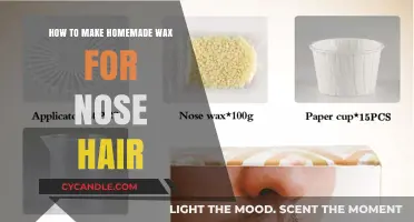 Crafting Natural: DIY Wax for Nose Hair Removal