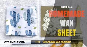 Crafting Homemade Wax Sheets: A Simple DIY Guide