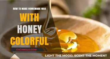 Crafting Vibrant Homemade Wax with Honey: A Colorful Guide