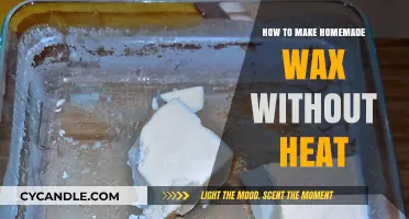 Crafting Homemade Wax: A Heat-Free Guide for DIY Enthusiasts