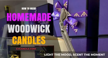 Crafting Cozy Ambiance: A Guide to Homemade Woodwick Candles