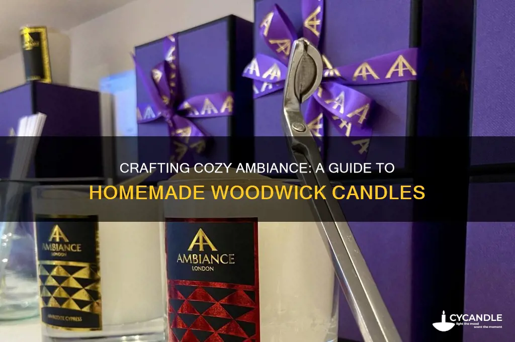 how to make homemade woodwick candles