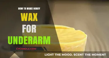 Natural Underarm Care: Crafting Your Own Honey Wax Deodorant