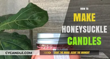 Crafting Aromatic Honeysuckle Candles: A Step-by-Step DIY Guide