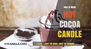 Crafting Cozy Hot Cocoa Scented Candles: A DIY Guide