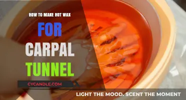 Homemade Hot Wax Therapy: Relief for Carpal Tunnel Syndrome