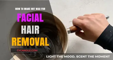 DIY Hot Wax Recipe for Smooth Facial Hair Removal at Home