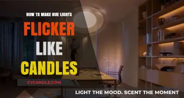Create Ambiance: Make Your Hue Lights Flicker Like Real Candles