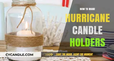 DIY Hurricane Candle Holders: Easy Steps to Create Elegant Lighting