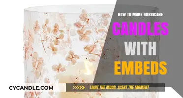 Crafting Hurricane Candles: Embedding Techniques for Stunning DIY Decor